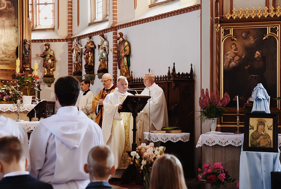 Złoty jubileusz kapłaństwa ks. Kanonika Benedykta Drewka,